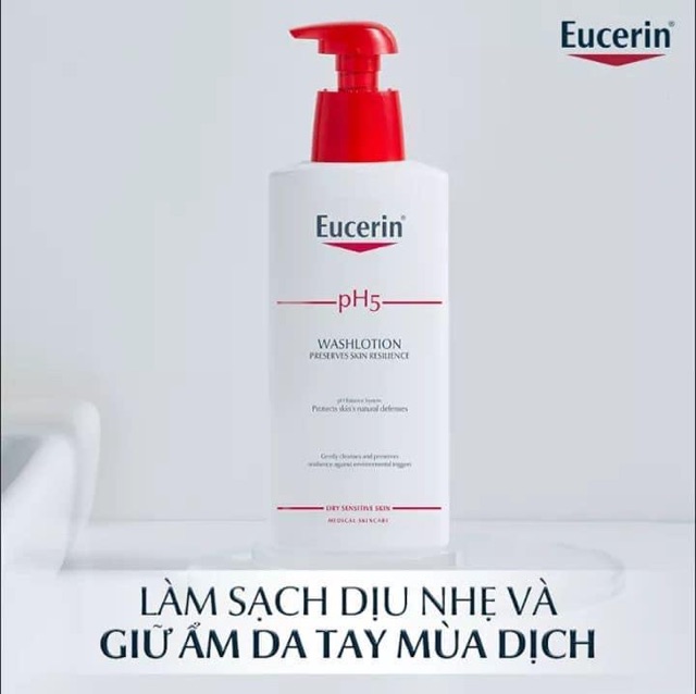 ( CHÍNH HÃNG) Sữa Tắm Eucerin Ph5 Cho Da Nhạy Cảm- EUCERIN PH5 WASHLOTION