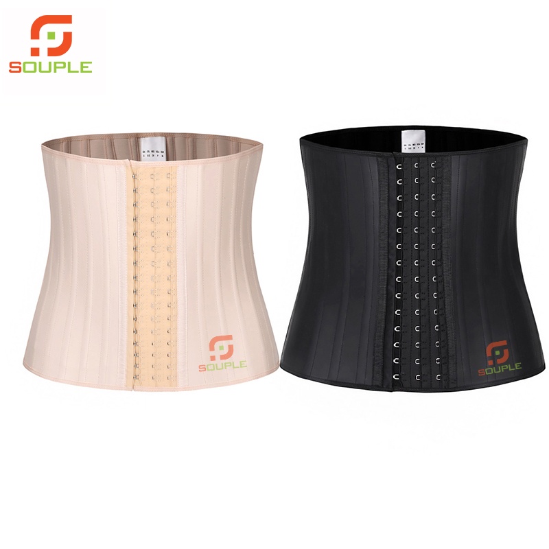 Đai Nịt Bụng Latex 25 Xương Thép Mềm Dẻo, Chống Cuộn Gập, Định Hình Thon Gọn Vòng 2.