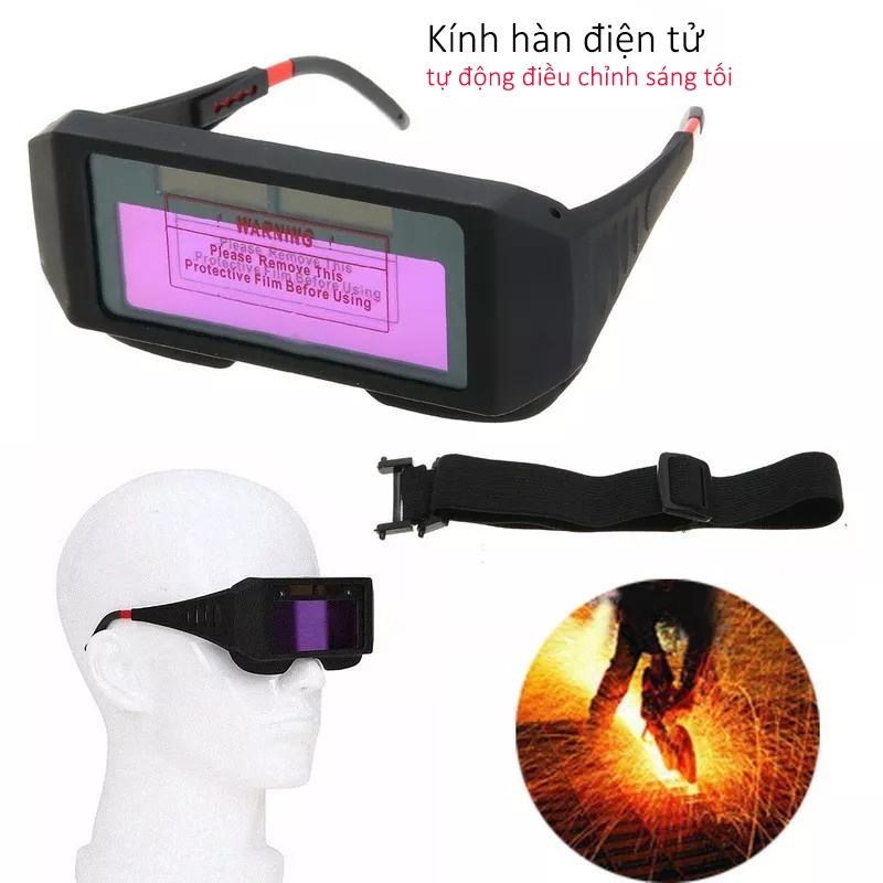 Kính hàn điện tử tự động điều chỉnh ánh sáng