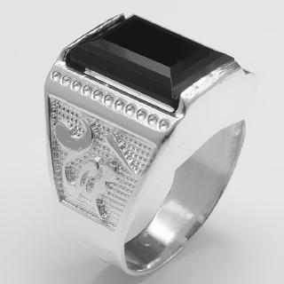 Nhẫn bạc nam Hiểu Minh NA580B