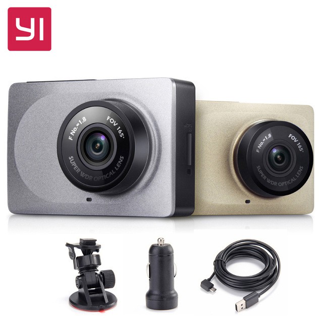 Camera Hành Trình Xiaomi Yi Smart Car 2K  - Tùy Chọn Thẻ Nhớ - Bảo Hành 6 Tháng