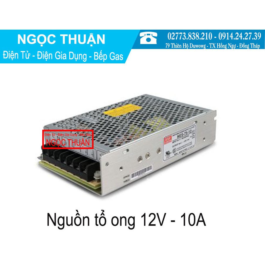 Nguồn Tổ Ong 12V-10A ( CHUẨN )