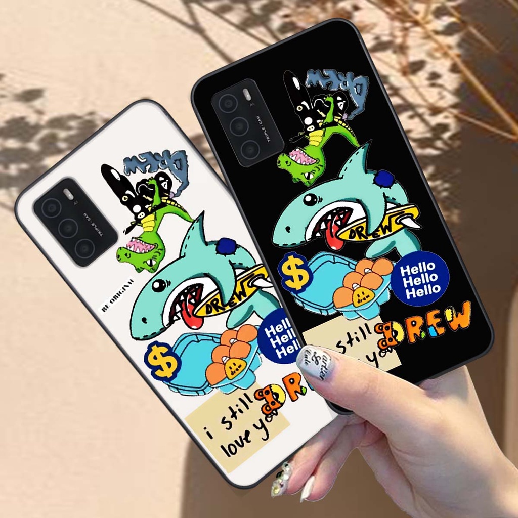 Ốp lưng điện thoại oppo a16 in hình gấu Kaw, Drew, Violent bear