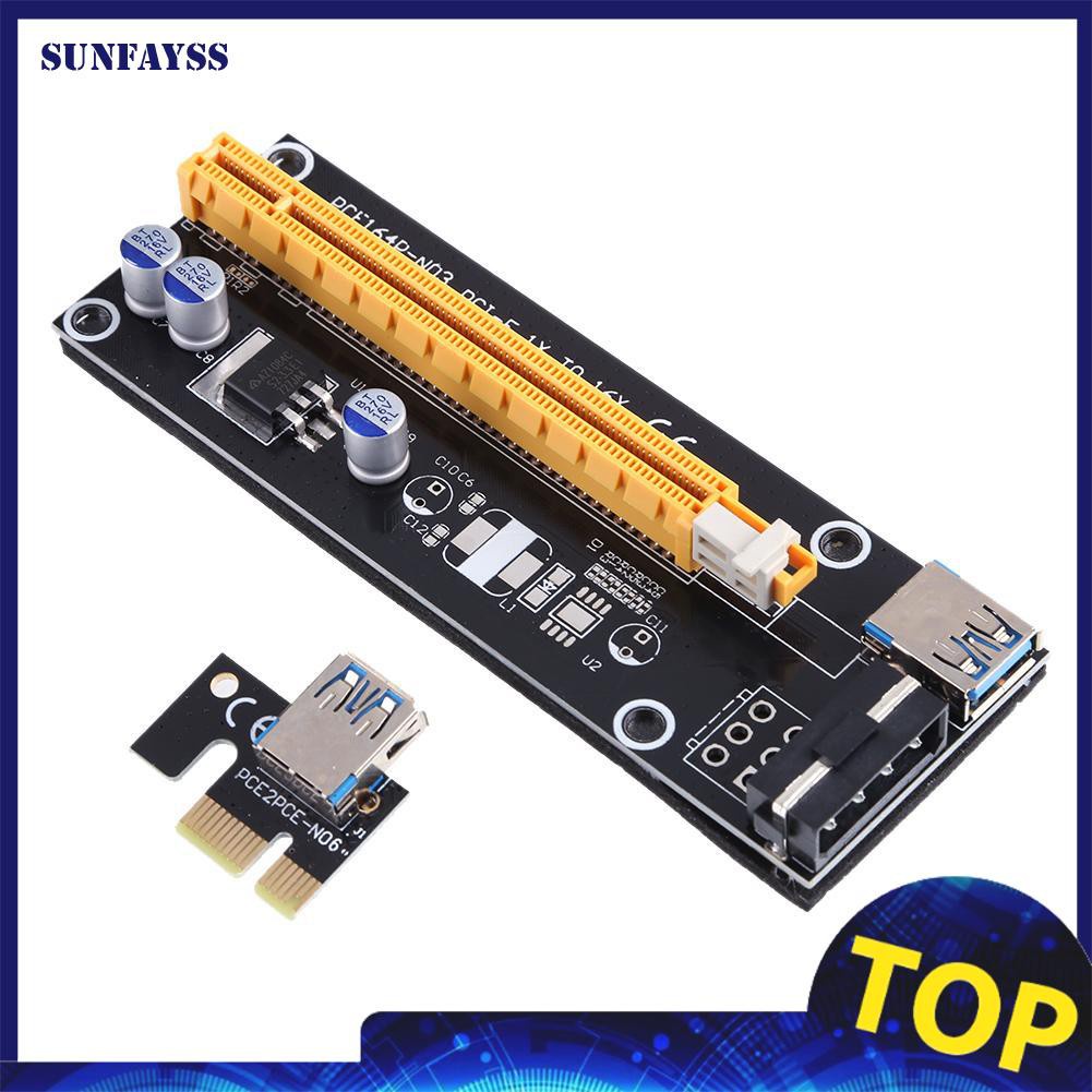 Card Chuyển Đổi Pci-E 1x Sang 16x