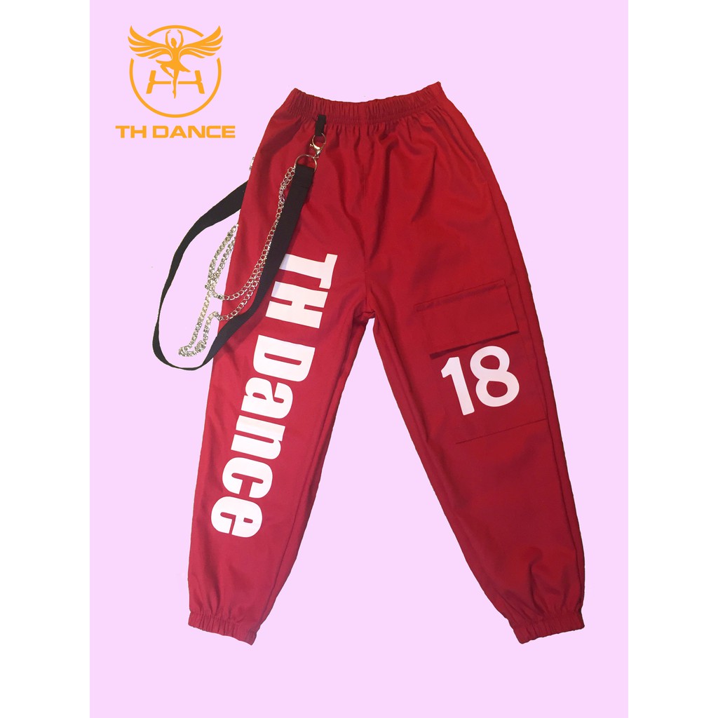 Quần Jogger đỏ | Quần Jogger kaki đỏ