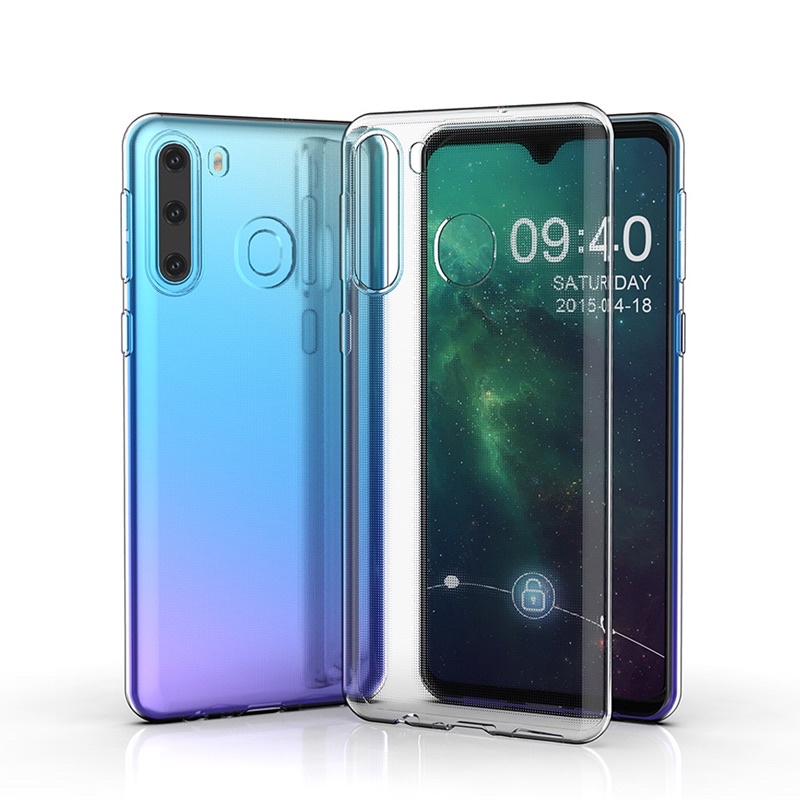 Ốp Silicon trong suốt dẻo sam sung A21 hàng đẹp, dày dặn