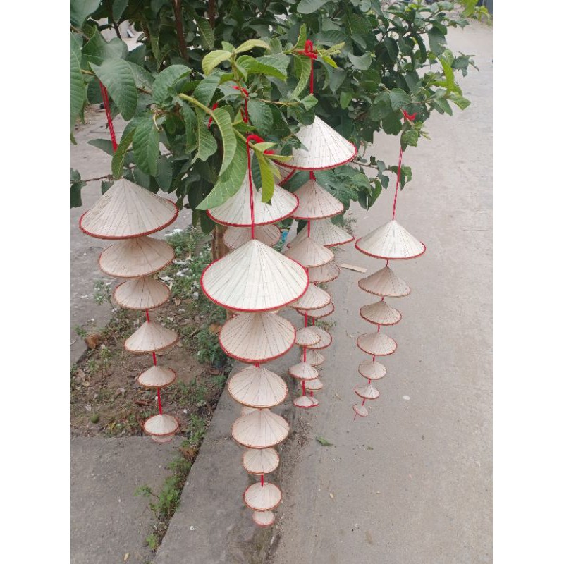 Dây nón lá mini trang trí