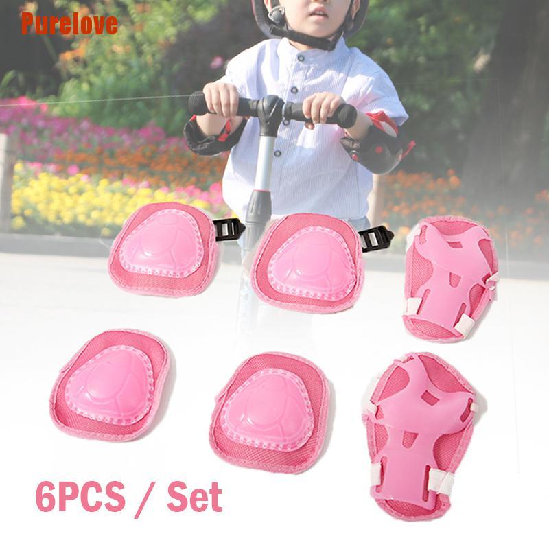 Bộ 6 Miếng Đệm Bảo Vệ Đầu Gối / Khuỷu Tay / Đầu Gối