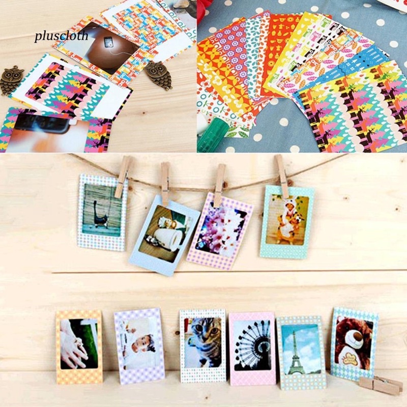 Bộ 10 Miếng Dán Viền Ảnh Fujifilm Instax Mini