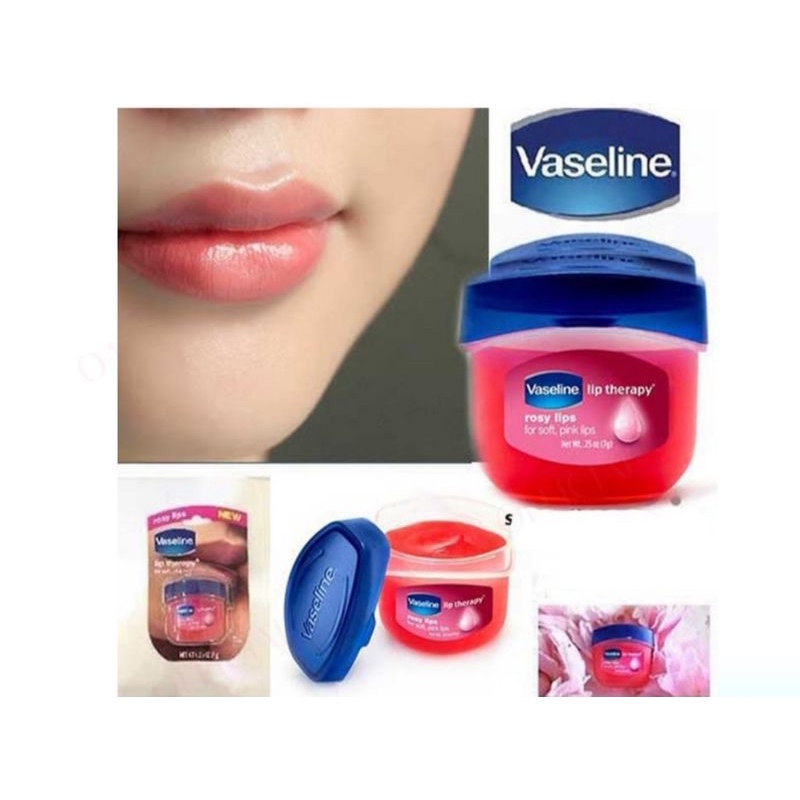 VASELIN DƯỠNG MÔI, GIÚP MÔI MỀM MỊN, DƯỠNG ẨM HỘP 7G