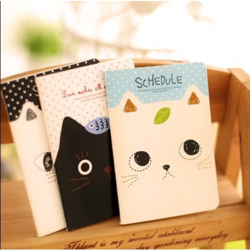 Sổ Tay Ghi Chú Giấy Kẻ Ly Tiện Lợi Bìa Dễ Thương Giá Rẻ TOHAVA ST01