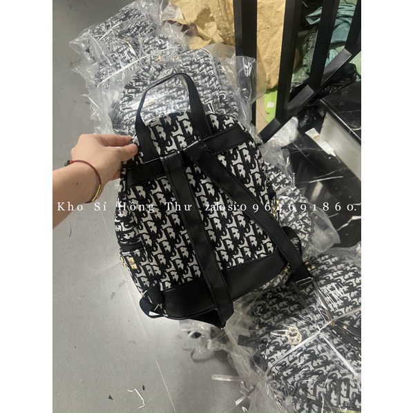 Balo thời trang vải đi học đựng vừa vở size 26x32cm