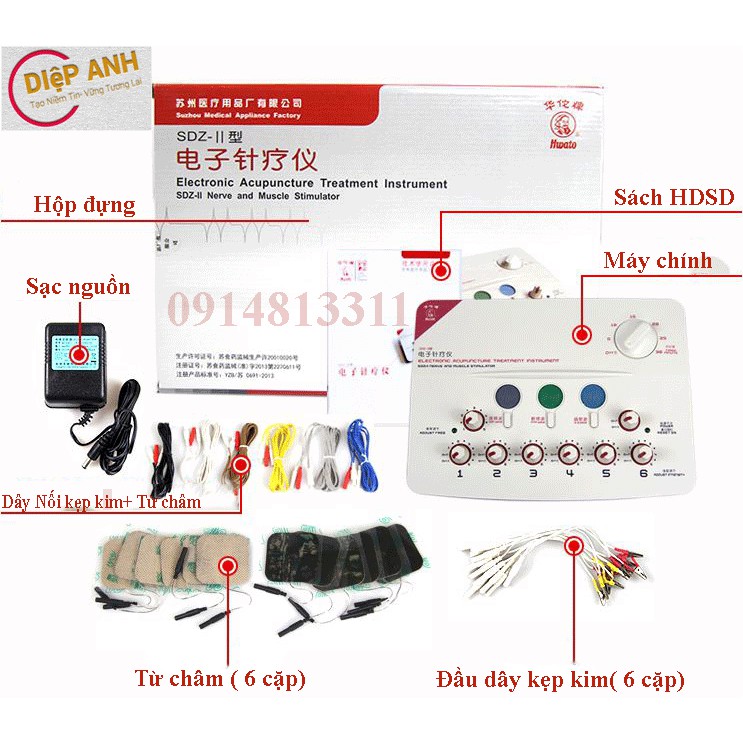 01 dây nối máy điện châm hoa đà SDZ II chính hãng