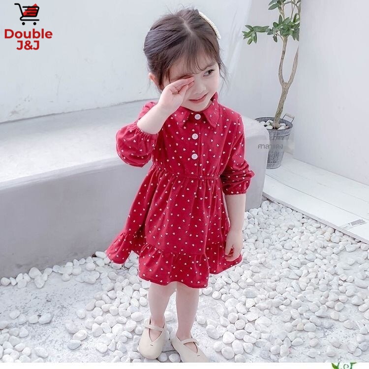 Trẻ em mới của phụ nữ váy cô gái quần áo váy trẻ em kiểu phương tây cô gái nhỏ dài tay váy công chúa cô gái
