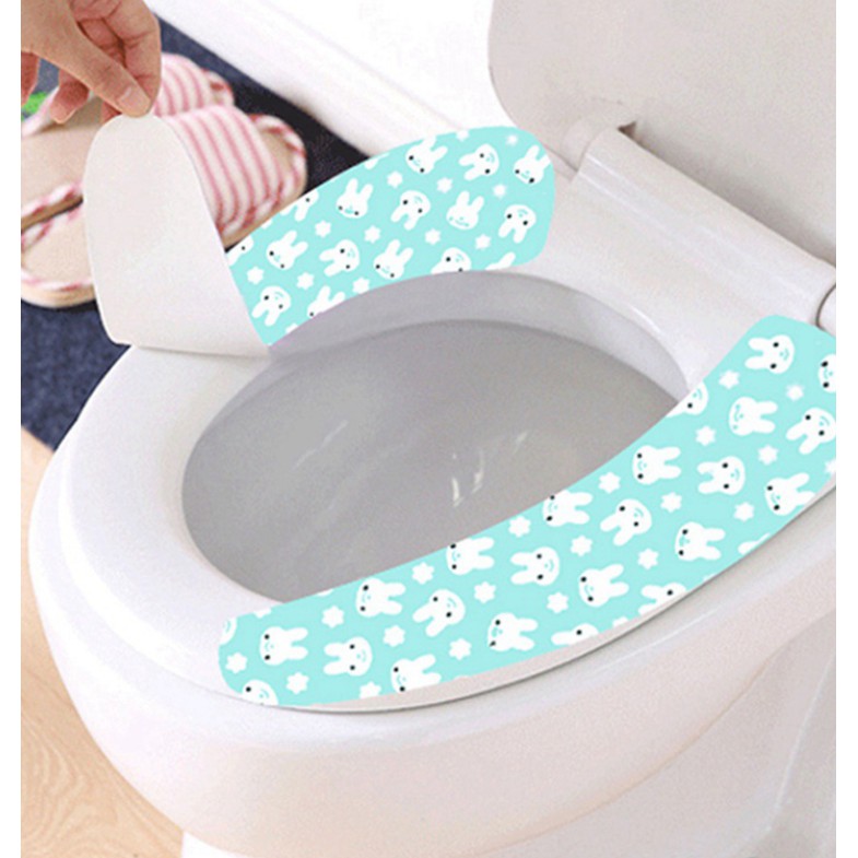 Sỉ 20 cặp miếng dán ngồi toilet tiện dụng (GD0250)