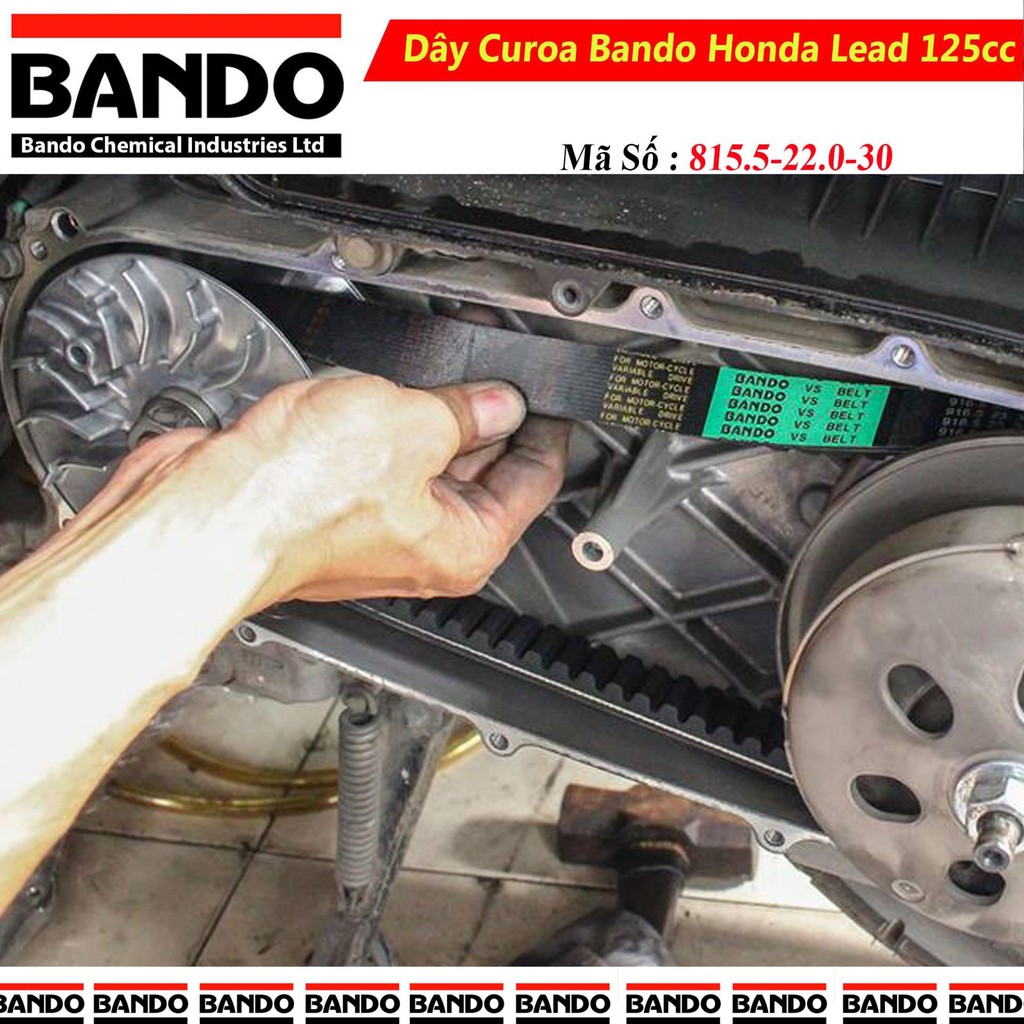 Dây curoa Honda Lead 125cc ( Bando Thái Lan )