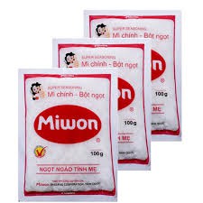 Combo 3 Gói Bột Ngọt ( Mì Chính ) Miwon 100G