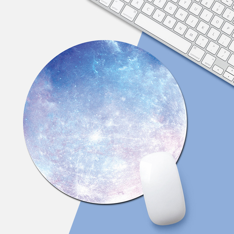 Non-slip Round Mouse Pad Thickening Computer Mouse Padding