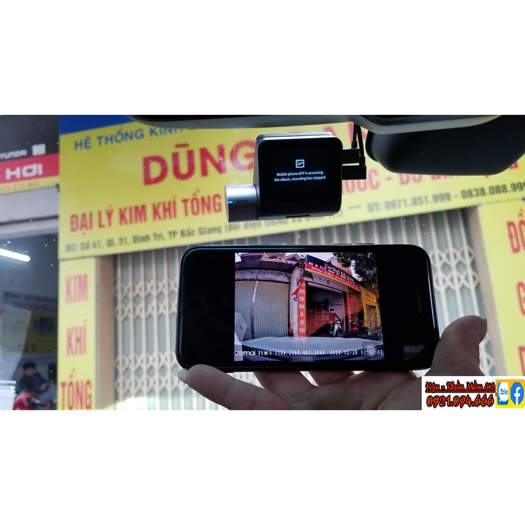 Camera hành trình 70mai A500s Quốc tế, Ghi hình Trước Sau, Xiaomi 70mai Dash Cam Pro Plus, BH 12 Tháng.