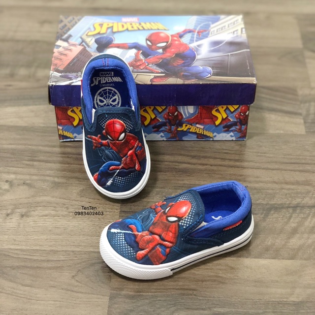 Giầy Slip on Spiderman