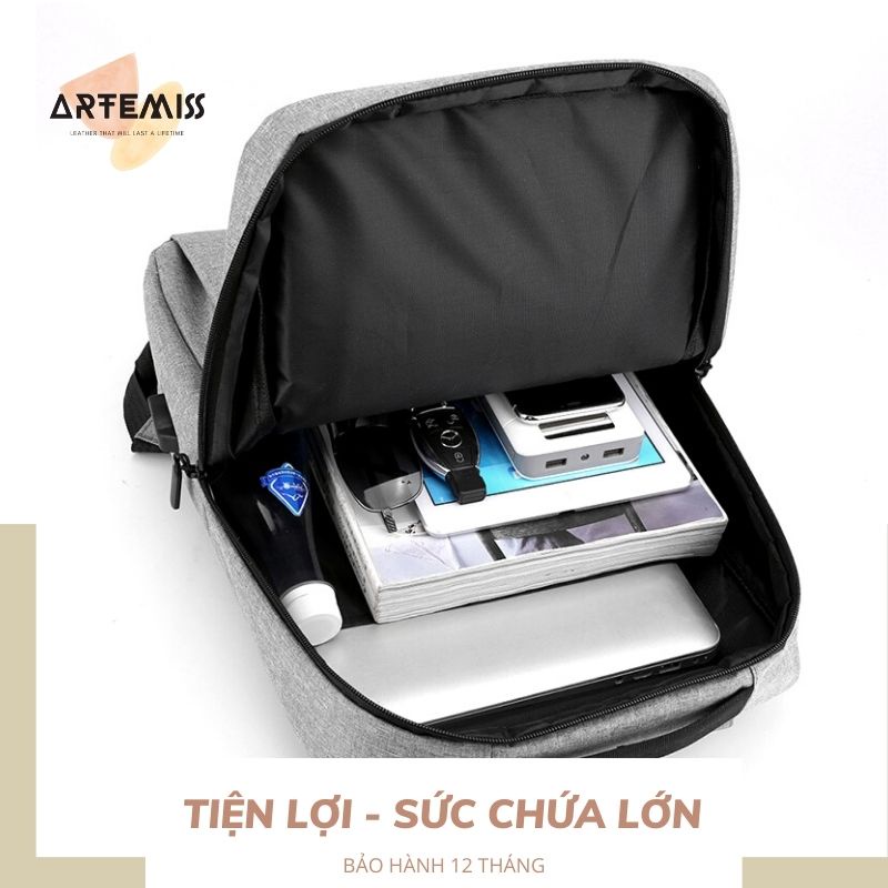 Ba lô laptop nam nữ ⚡FREESHIP⚡ hiện đại lịch lãm cao cấp, bền, đẹp. BH 12 th Tặng Vớ nam 82Z4