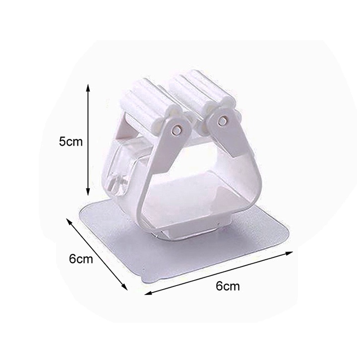móc dán tường ❤️FREESHIP❤️ combo 10 cái móc dán tường chịu lực - miếng dán tường kẹp đồ vật