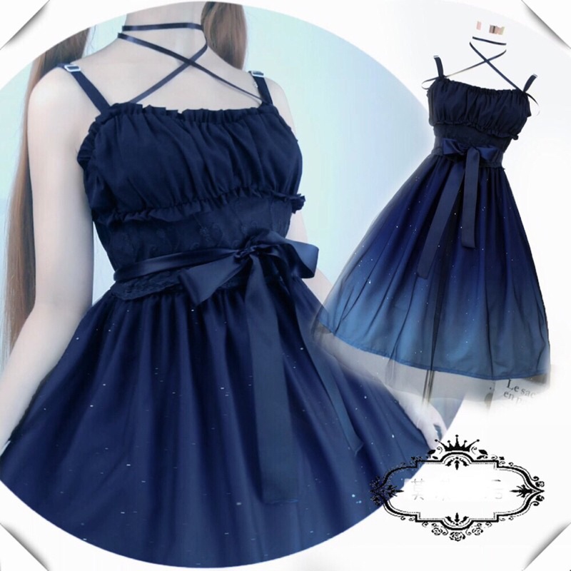 YAS0264-Váy lolita cổ tích ánh sao
