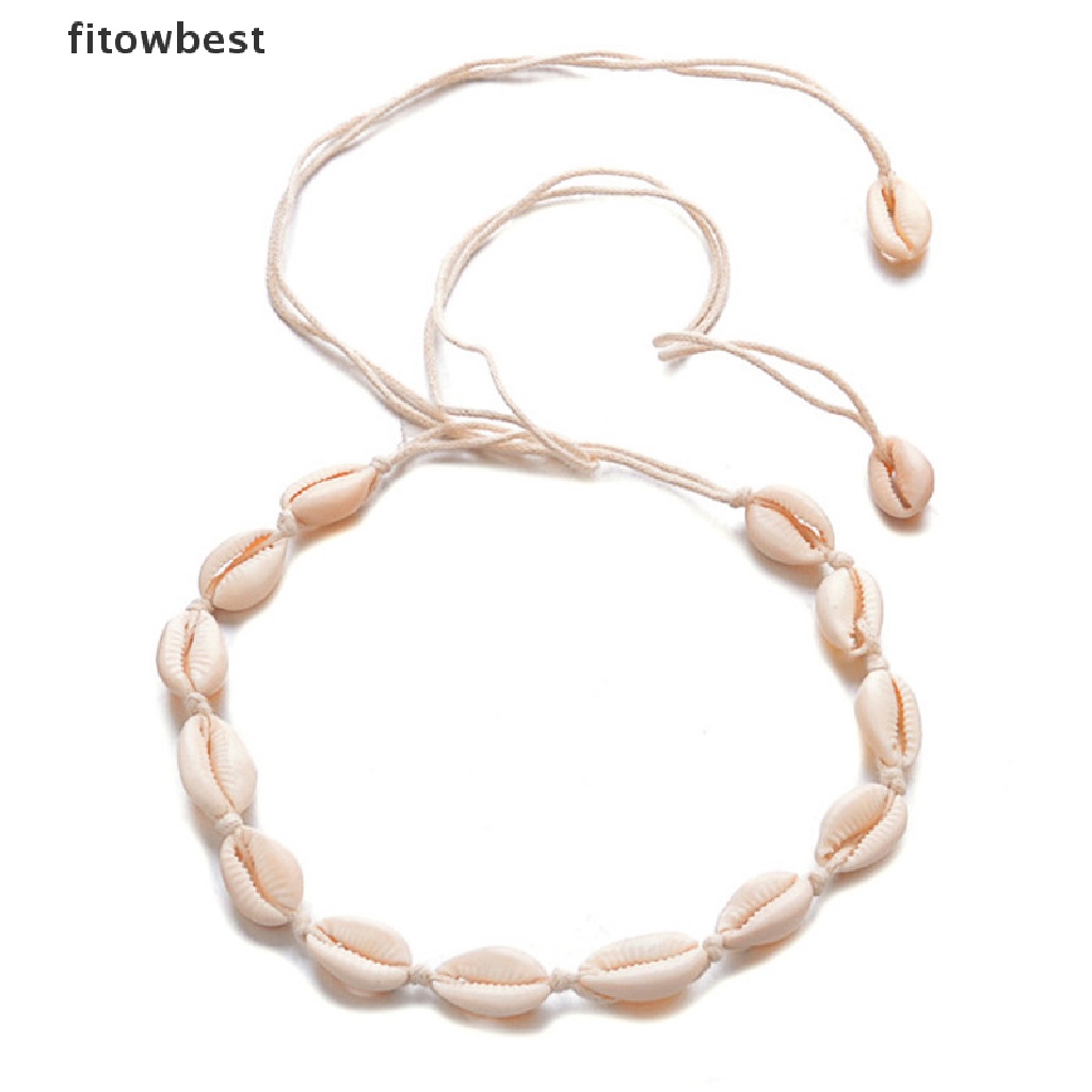 Vòng cổ vỏ sò đi biển phong cách Bohemian cho nữ