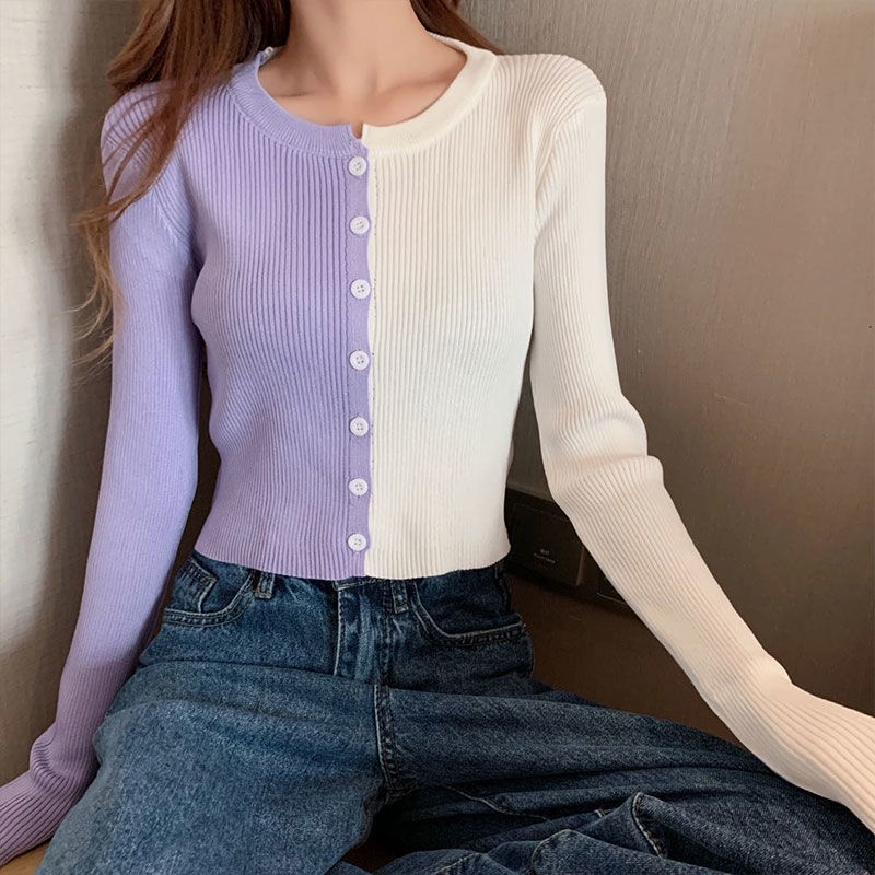 Áo khoác Cardigan dệt kim mềm mại phong cách Hàn Quốc đơn giản cho nữ