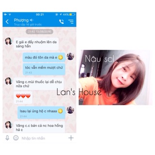 ( Nâu scl) Thuốc nhuộm tóc Hàn Quốc