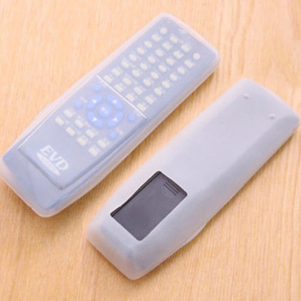 Vỏ bọc điều khiển từ xa TV/ điều hòa bằng silicon màu trong mờ tiện dụng