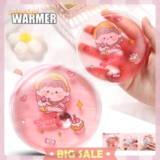 Đệm gel sưởi ấm tay tự sưởi nhanh kiểu hoạt hình nhỏ gọn có thể tái sử dụng