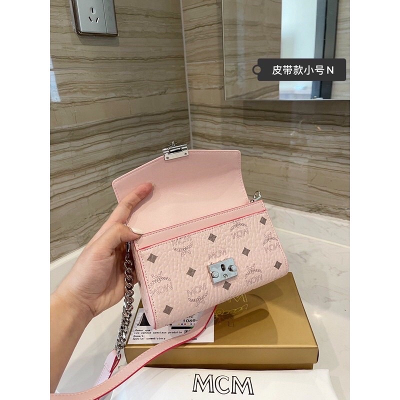 TÚI ĐEO CHÉO.TÚI DA MCM CAO CẤP SUPER VIP