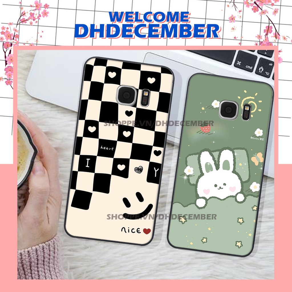 Ốp lưng Samsung Galaxy S7 - S7 EDGE in hình dễ thương- cute dog- n@sa RẺ-ĐẸP-CHẤT