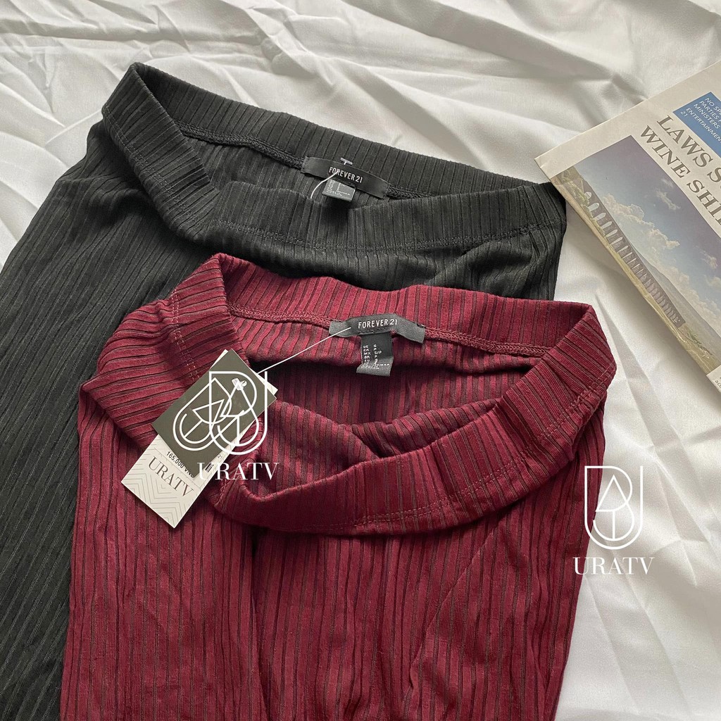 [FREESHIP-HÀNG CHUẨN XỊN] CHÂN VÁY THUN GÂN xẻ đùi F21 | BigBuy360 - bigbuy360.vn