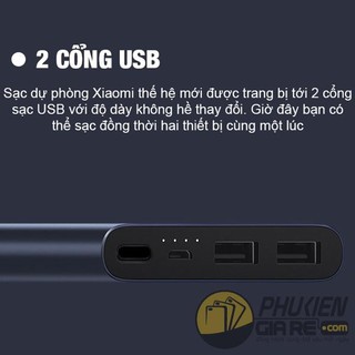 Pin Sạc Dự Phòng Xiaomi Modem Gen 2S 10000 mAh 2 Cổng USB  - Bảo Hành 6 Tháng | WebRaoVat - webraovat.net.vn