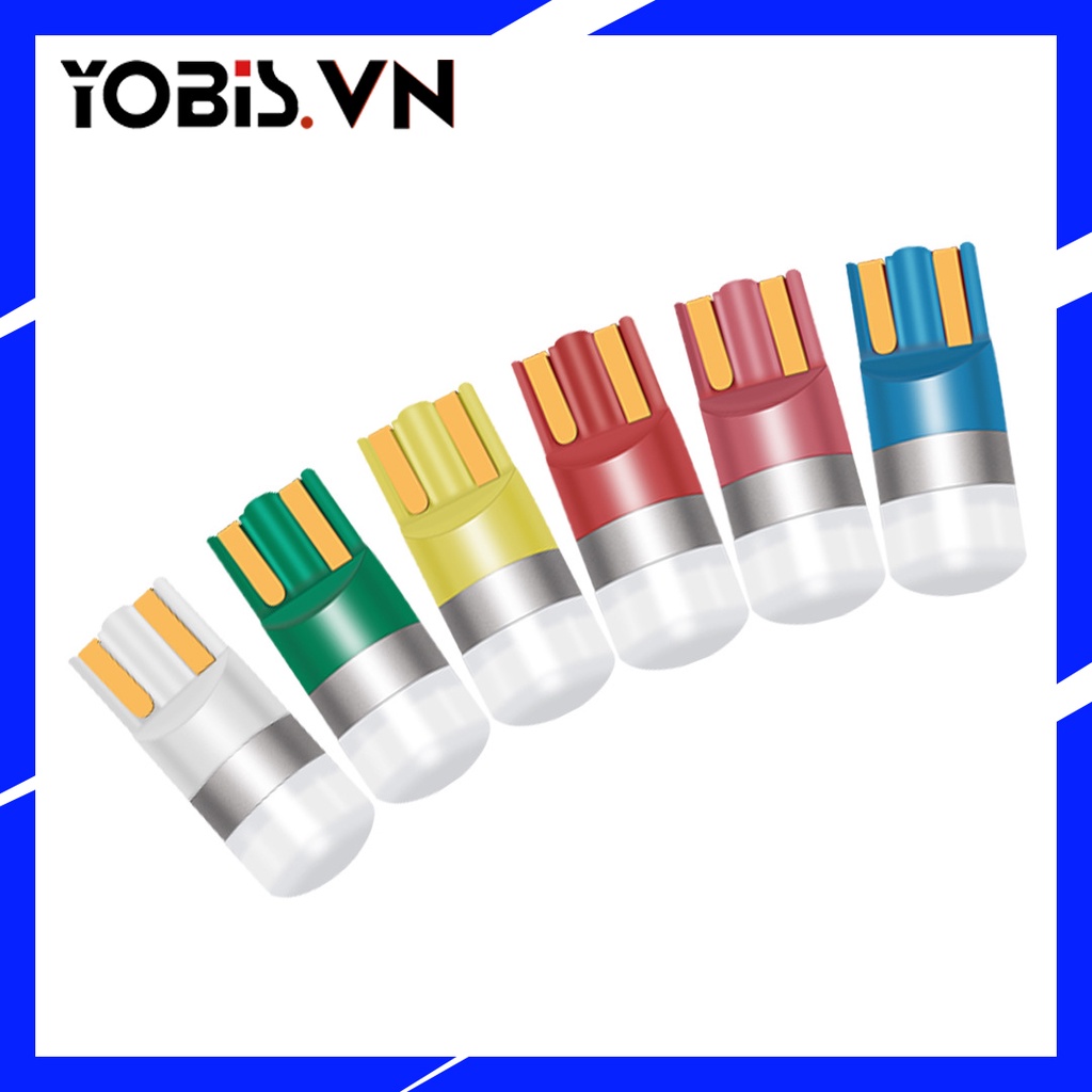 Bóng đèn LED T10 siêu sáng 12V T10  W5W 3030 1SMD dành cho xe hơi