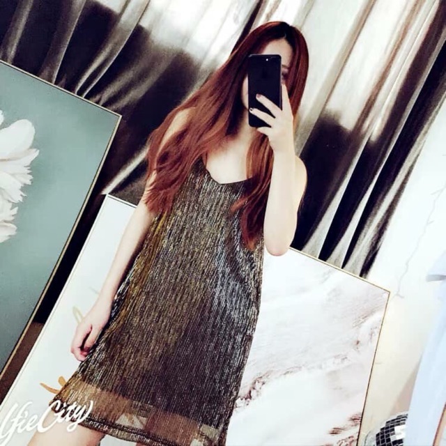 Váy sequin 2 dây (Order 7-10 ngày)