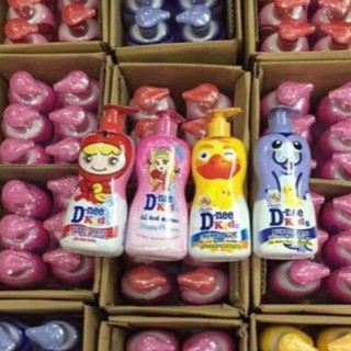 Sữa tắm gội Dnee Kid hình thú 400ml