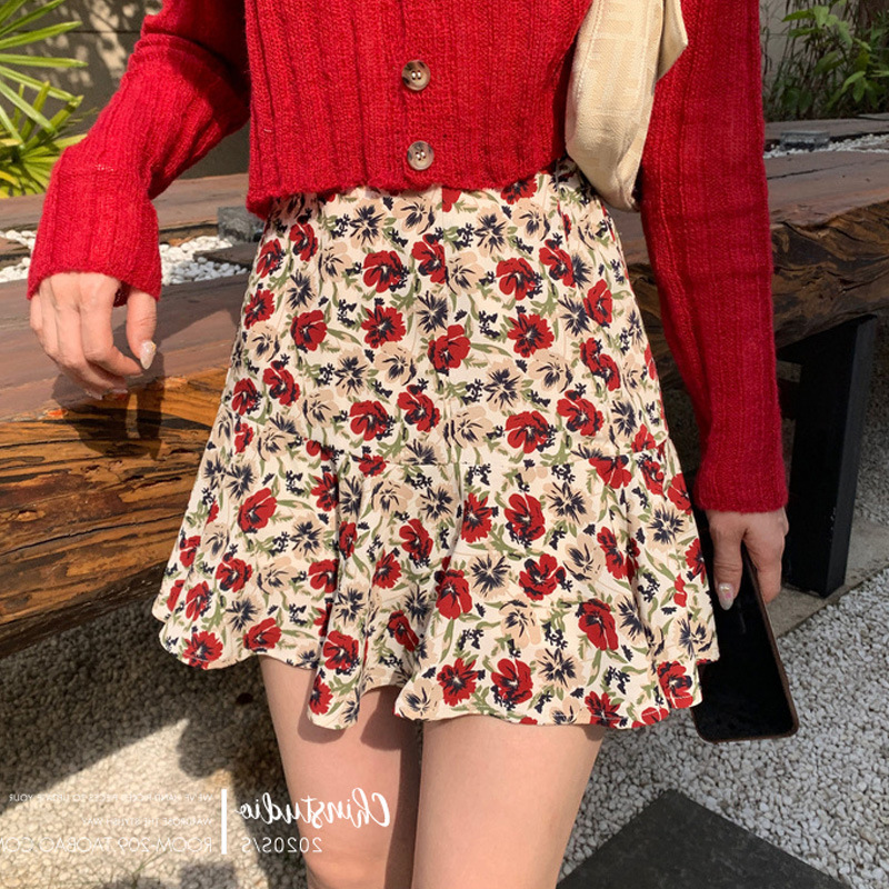 Chân Váy Chữ A Lưng Cao Phong Cách Hàn Quốc 2021 | BigBuy360 - bigbuy360.vn