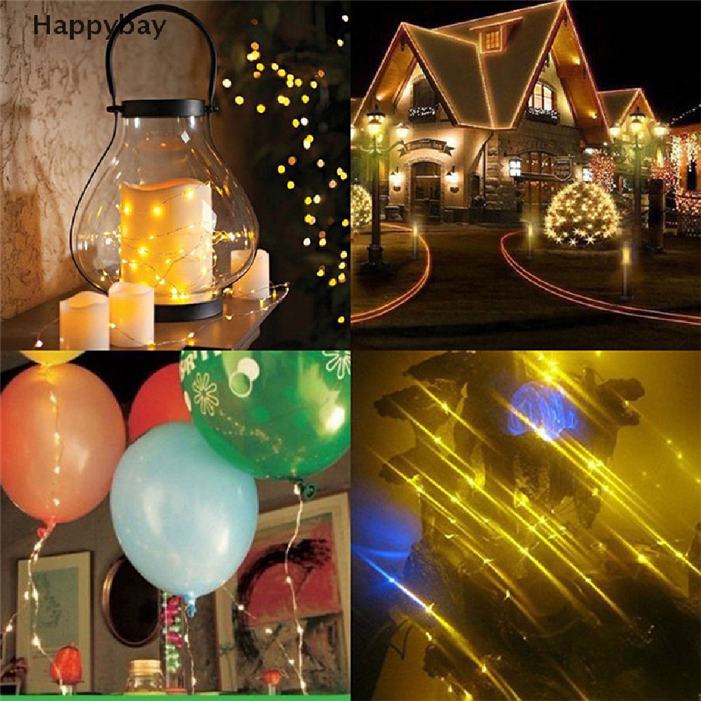 Dây Đèn Led 1m / 2m / 3m / 5m Trang Trí Tiệc Cưới / Giáng Sinh Đẹp Mắt