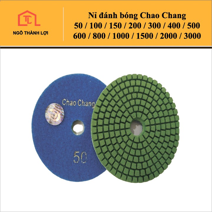 Nỉ đánh bóng Chao Chang 50 / 100 / 150 / 200 / 300 / 400 / 500 / 600 / 800 / 1000 / 1500 / 2000 / 3000 - Nỉ mài