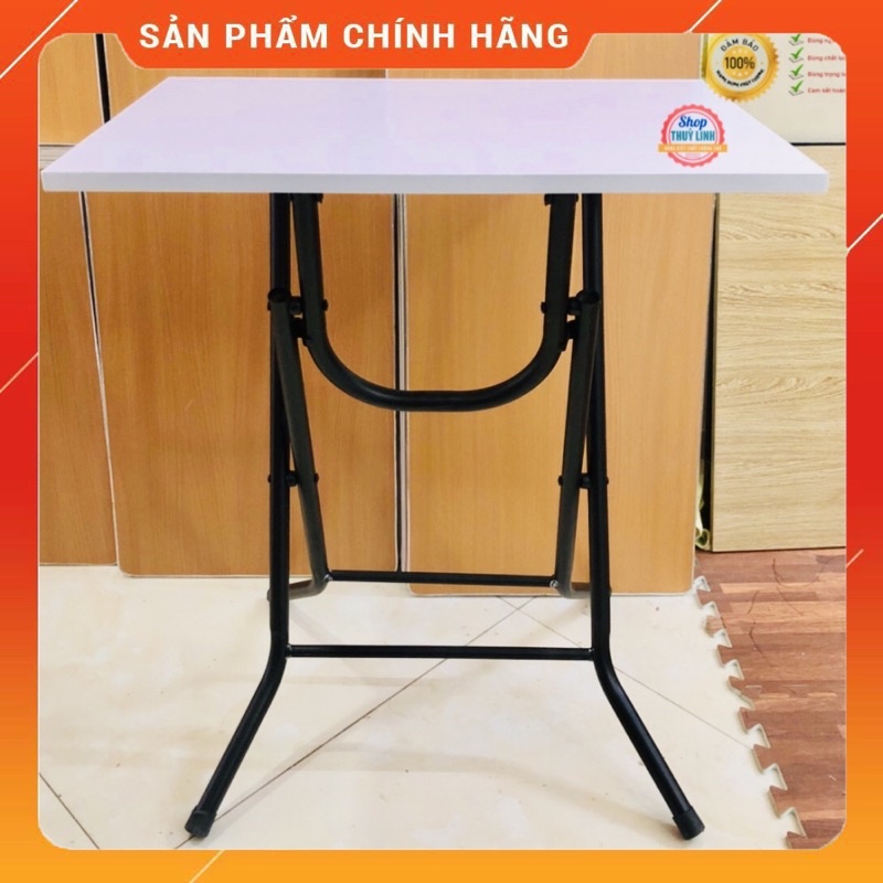 Bàn gấp chân cao 71cm, bàn cafe , bàn học , mặt tròn, vuông, gỗ MDF nhiều màu đẹp