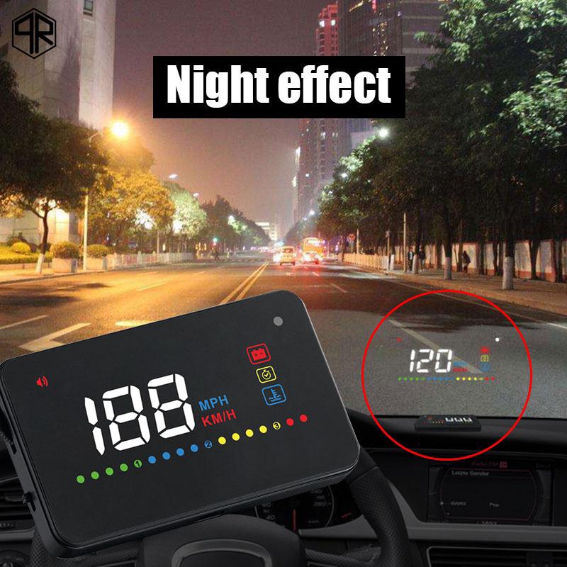 QR HUD Head Up Display Car HUD Display 12V HUD Dashboard