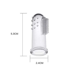 Rơ lưỡi kèm đánh răng silicon