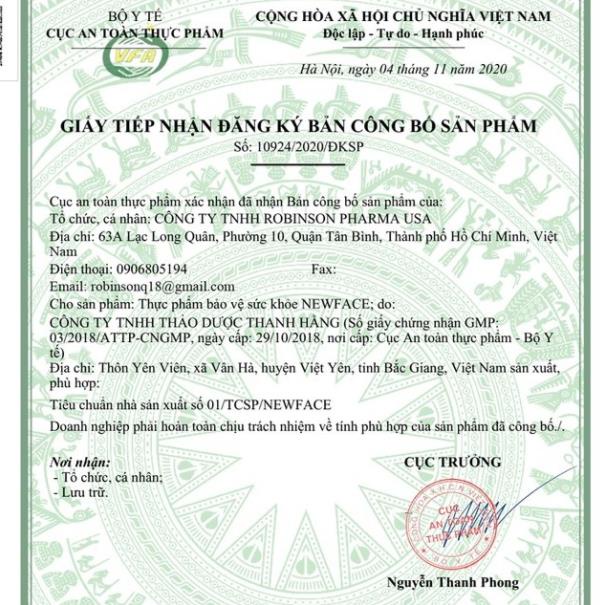 NewFace - Hỗ trợ bổ sung DHA, vitamin và khoáng chất, tăng cường sức đề kháng cho bà bầu và người thiếu máu (60 viên)