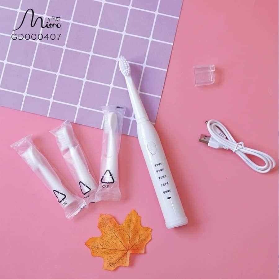 Bàn Chải Đánh Răng Điện liastore Tự Động 5 Chế Độ Hàng Nội Địa Trung Cao Cấp