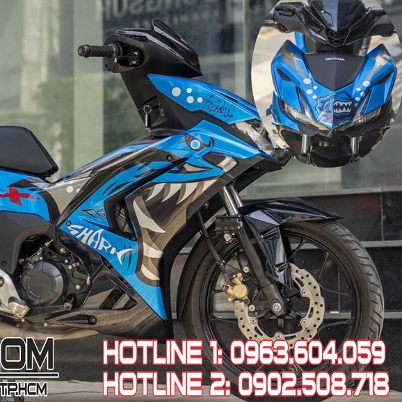 Tem trùm Winner X V3 SHARK