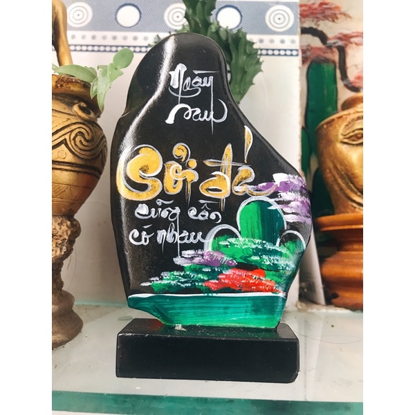 Đá thư pháp ngày sau sỏi đá cũng cần có nhau