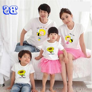 áo gia đình ong vàng